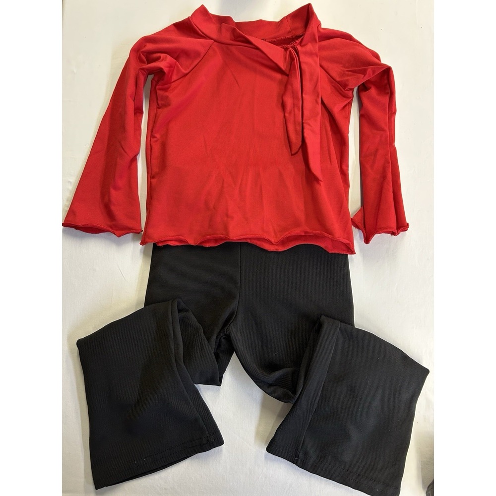 Vintage Y2K Youth Dress Outfit 2 Pc Size 5/6 Pants & Shirt